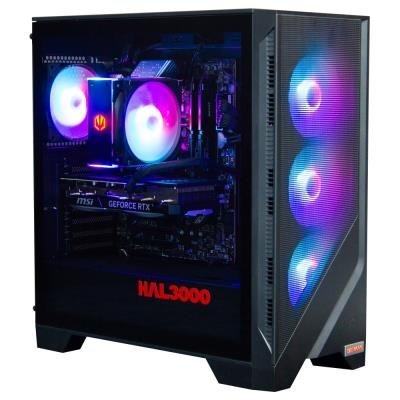 HAL3000 Master Gamer Ti Super / Intel i5-14400F/ 32GB DDR5/ RTX 4070 Ti Super/ 1TB PCIe4 SSD/ WiFi/ W11