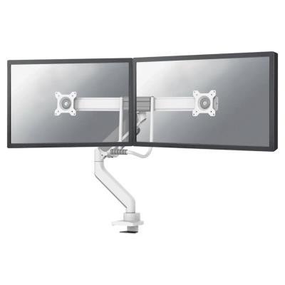 Neomounts  DS75-450WH2 / Screen Desk Mount 2 screens(topfix clamp &grommet)  / White