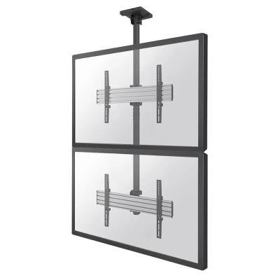 Neomounts Pro  NMPRO-C12 / Flat Screen Ceiling Mount - 1x2 (2 x vertical) / Black/silver