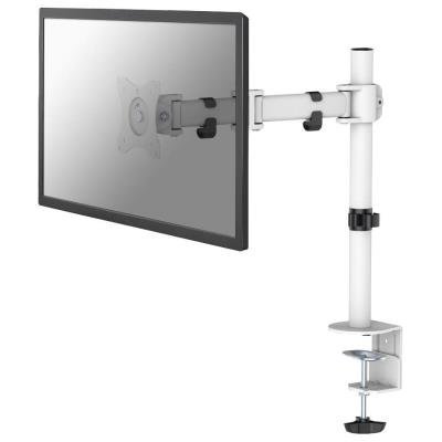 Neomounts Select  NM-D135WHITE / Flat Screen Desk mount (10-30") desk clamp/grommet / White