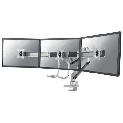 Neomounts Select  NM-D775DX3SILVER / Flat Screen Desk mount (17-27") desk clamp/grommet / Silver