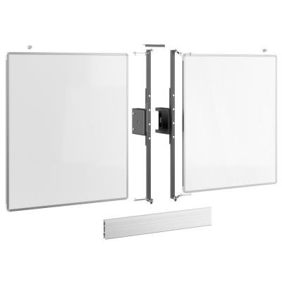 Vogels Postranní tabule 75" pro lifty RISE 5xxx, bílá keramika pro psaní fixem, magnetický zámek
