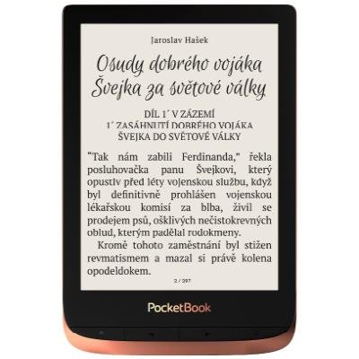 Čtečka elektronických knih PocketBook 632 měděná