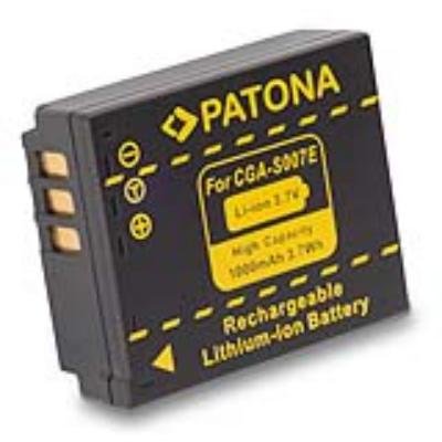 PATONA Aku Panasonic CGA-S007E Li-Ion 3.6V 1000mAh