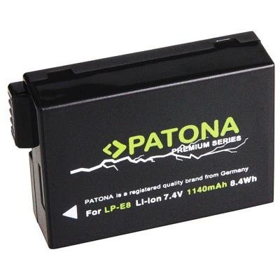 PATONA Aku Canon LP-E8 1120mAh Li-Ion Premium