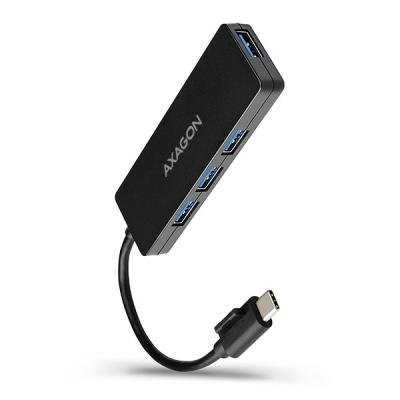 AXAGON SLIM hub USB-C / HUE-G1C / USB 3.2 Gen1 / 4x USB-A / 0,1m