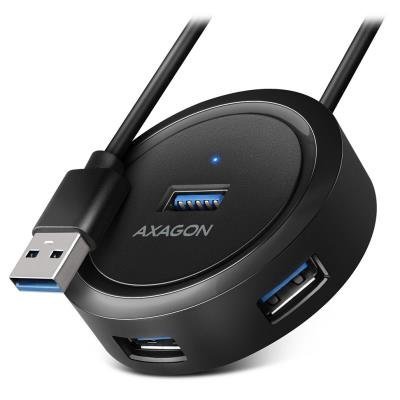 AXAGON hub USB-A / HUE-P1AL / USB 3.2 Gen1 / 4x USB-A / 1,2m