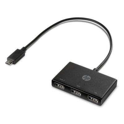 HP USB-C to 3 USB-A Hub 