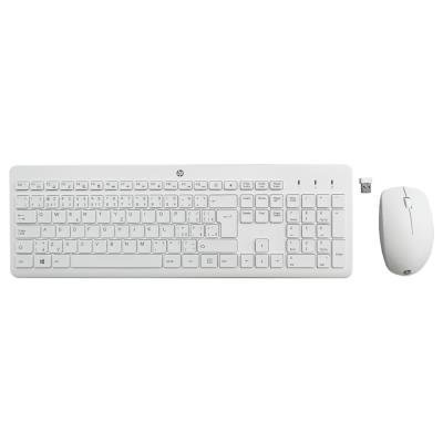 230 Wireless Mouse Keyboard White