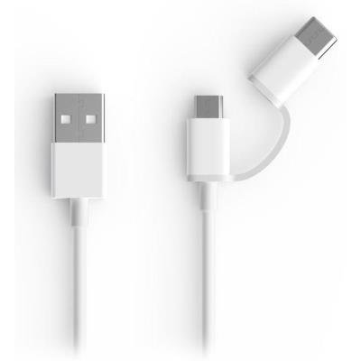Kabel Xiaomi 2 in 1 USB Cable Micro USB to Type C 