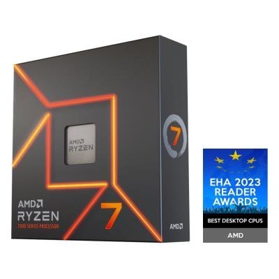 AMD Ryzen 7 7700X / LGA AM5 / max. 5,4GHz / 8C/16T / 40MB / 105W TDP / BOX bez chladiče