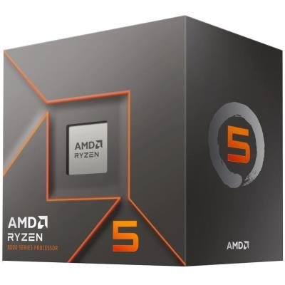 AMD Ryzen 5 8400F / LGA AM5 / max. 4,7GHz / 6C/12T / 22MB / 65W TDP / bez VGA / BOX vč. chladiče Wraith Stealth