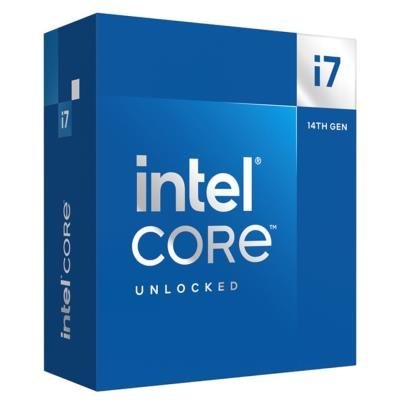 INTEL Core i7-14700K / Raptor Lake R / LGA1700 / max. 5,6GHz / 8P+12E/28T / 33MB / 125W TDP / UHD 770 / BOX bez chladiče