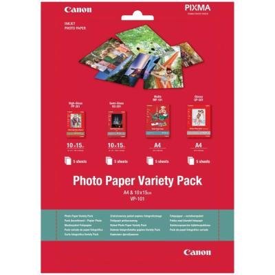 Canon fotopapír  VP-101 A4 & 10x15  Variety Pack