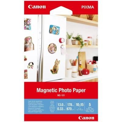 Canon Magnetic Photo MG-101 4"×6" 5ks