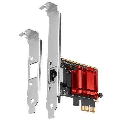 AXAGON PCIe síťová karta 1x 2,5 GLAN (RJ-45) / PCEE-G25 / Realtek / PXE / LP bracket