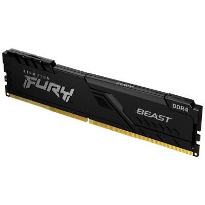 KINGSTON FURY Beast Black 4GB DDR4 2666MT/s / CL16 / DIMM