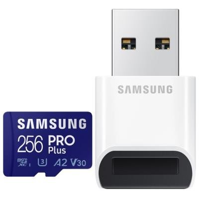 Samsung PRO Plus 256GB + USB čtečka