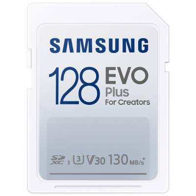 SAMSUNG EVO Plus SDXC 128GB / CL10 UHS-I U3 / V30 