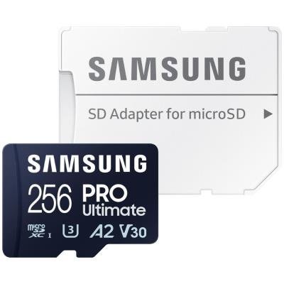 Samsung PRO Ultimate microSDXC 256GB + SD adaptér