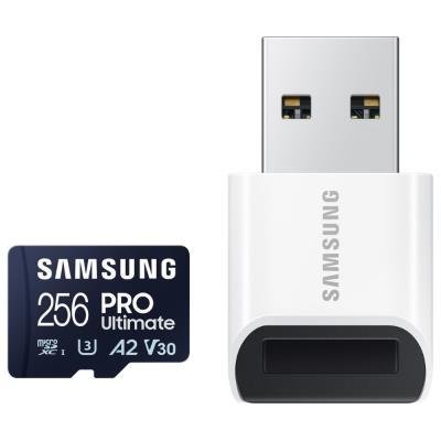 Samsung PRO Ultimate microSDXC 256GB + USB adaptér