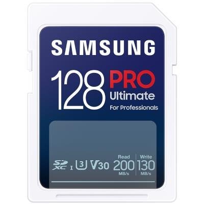 SAMSUNG PRO Ultimate SDXC 128GB / CL10 USH-I U3 / V30