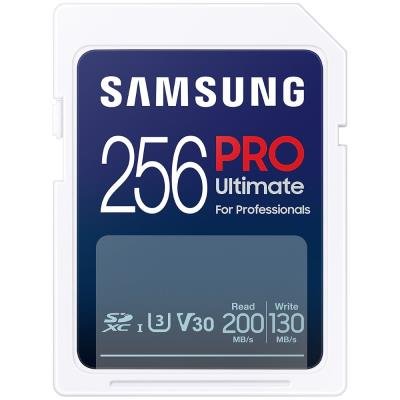 SAMSUNG PRO Ultimate SDXC 256GB / CL10 USH-I U3 / V30