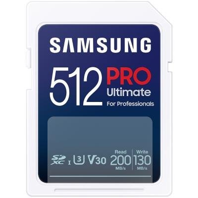 SAMSUNG PRO Ultimate SDXC 512GB / CL10 USH-I U3 / V30