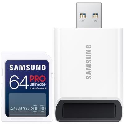 Samsung PRO Ultimate 64GB + USB adaptér