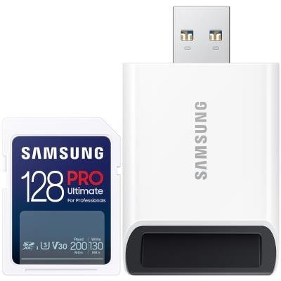 Samsung PRO Ultimate 128GB + USB adaptér