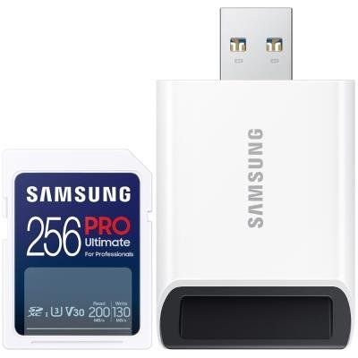 Samsung PRO Ultimate 256GB + USB adaptér