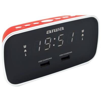 AIWA CRU-19RD černo-červený