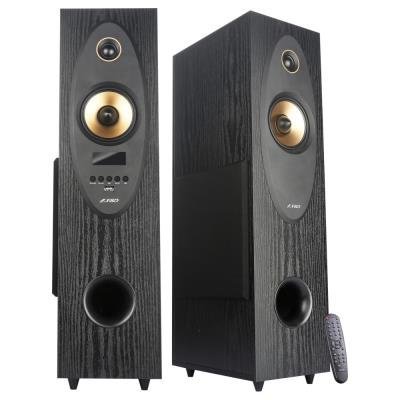 FENDA F&D repro T-35X/ 2.0/ 80W/ černé/ dřevěné/ BT5.0/ Optical/ FM rádio/ USB přehrávání/ dálkové ovládání/ Karaoke