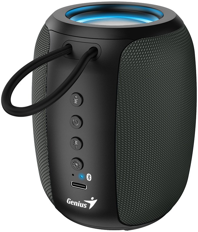 GENIUS speakers SP-915BT Grey/ Bluetooth 5.3/ 5W/ microphone/ Copilot AI communication/ USB-C charging