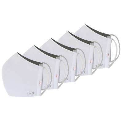 TNG rouška L bílá 5ks