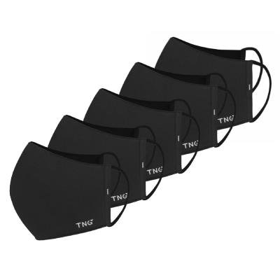 TNG rouška L černá 5ks