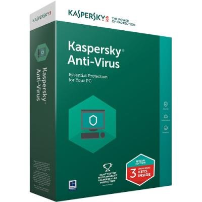 Antivir Kaspersky Anti-Virus 2018 CZ