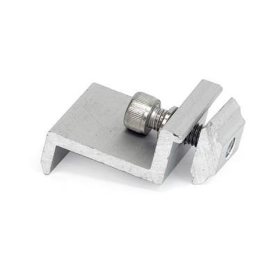 Aluminium module end clamps for framed modules (35mm)