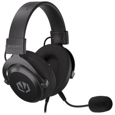 Endorfy headset VIRO Infra / drátový / s mikrofonem / 3,5mm jack / černý