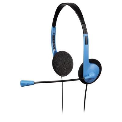 Headset Hama headset HS-101 černo-modrý