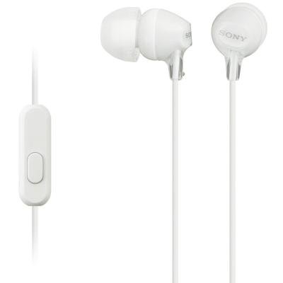 Headset Sony MDREX15AP bílá