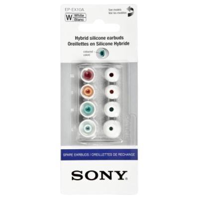 Náhradní špunty Sony EP-EX10AW bílé