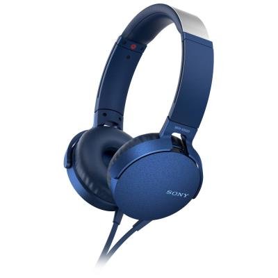 Sony MDR-XB550AP modrý