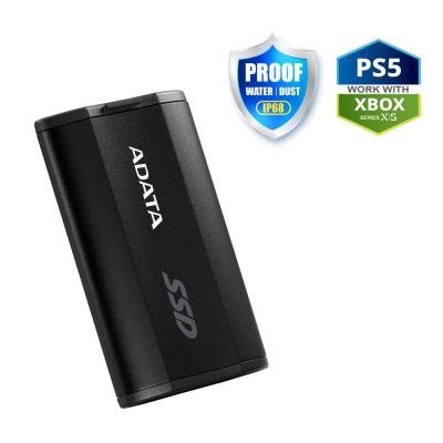 ADATA SD810 500GB SSD / Externí / USB 3.2 Type-C / 2000MB/s Read/Write / černý