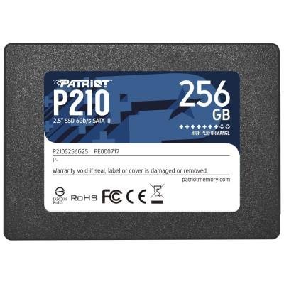 PATRIOT P210 256GB SSD / 2,5" / Interní / SATA 6GB/s / 7mm