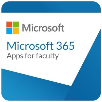 Microsoft CSP Microsoft 365 Apps for faculty (pro školy) předplatné 1 rok, vyúčtování ročně