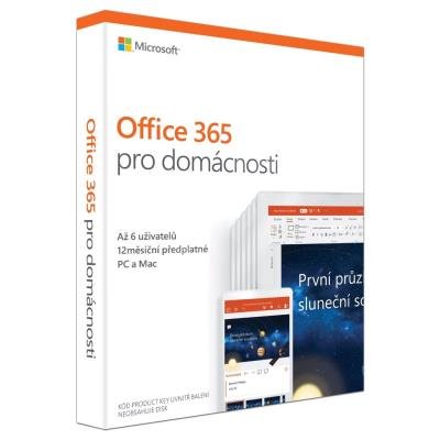 Software MS Office 365 pro domácnosti 1 rok 