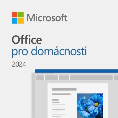 Microsoft Office pro studenty a domácnosti 2024 Czech Medialess - ESD (elektronická) licence
