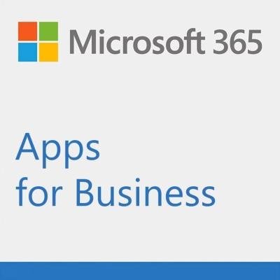 Microsoft 365 Apps pro firmy (dříve Office 365 Business) OLP NL (roční předplatné) Annual Qlfd (ne RDS)
