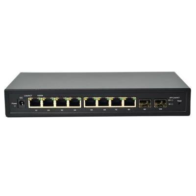 8-Port Gigabit, 2x SFP PoE Reverse Switch AD1000-8GPD-2FM